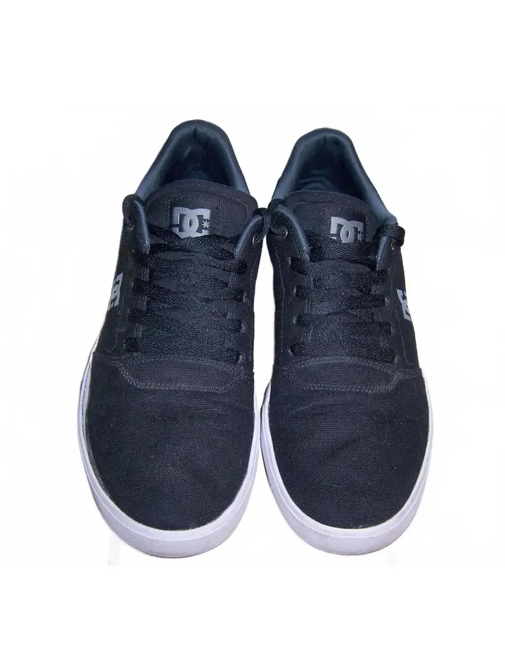 Men's DC Shoes Crisis TX - Low Top Skate Shoe - Black 11.5